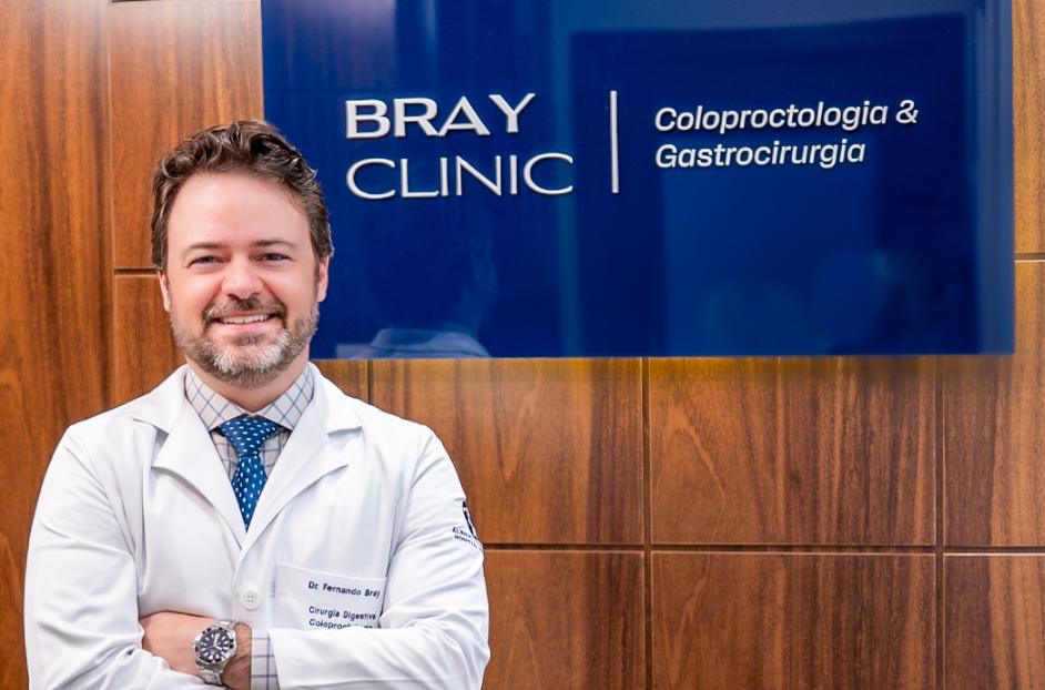 Dr. Fernando Bray na Bray Clinic — consultório em São Paulo
